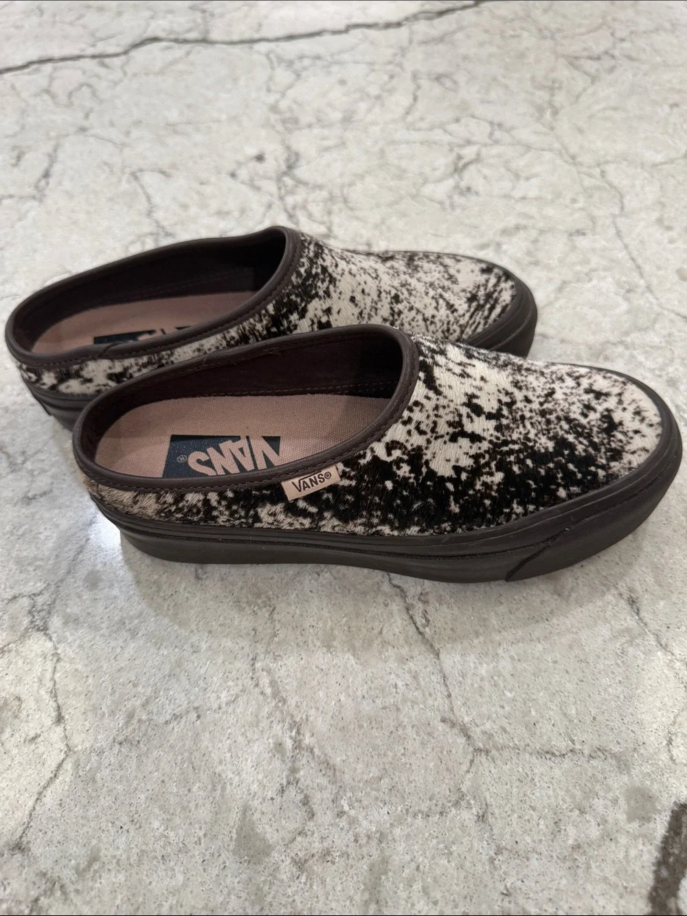 Vans slip loafers